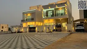 Luxury villa for sale in Al Helio 2. Elegant design featuring 5 spacious bedrooms and ultra-luxuriou