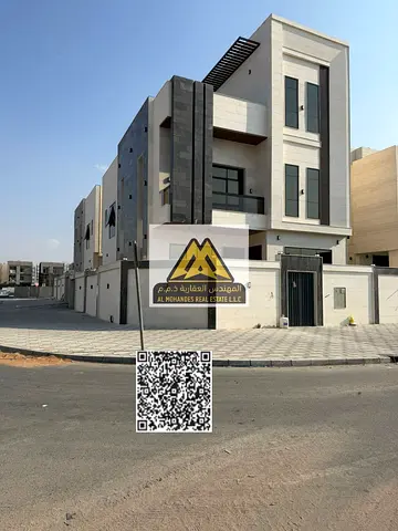Villa for sale in Ajman – Al Bahia area (corner)