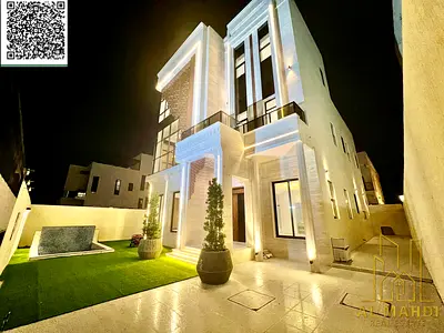 فيلا مميزة للبيع في منطقة العالية – عجمان، بتصميم عصري ومساحات واسعة، مناسبة للعائلات الباحثة عن الراحة والخصوصية، مع مسبح خاص وروف واسع وجلسات خارجية