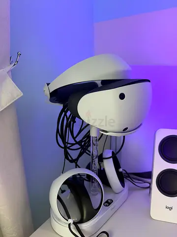 PlayStation VR2 headset with stand
