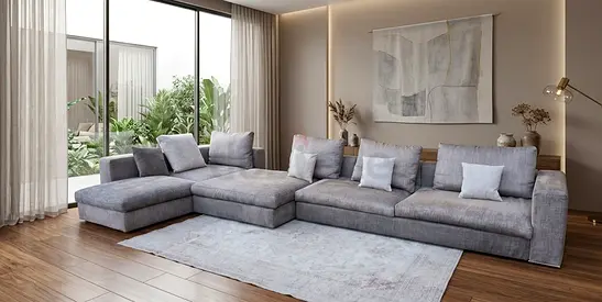 Saba Italian L Shape Sofa Excellent condition