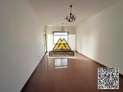 اجمل شقة غرفتين وصالة للإيجار في الراشدية 1 عجمان تاني ساكن بمساحة كبيرة وتصميم عصري يوفر الراحة والخصوصية، تقع داخل بناية جديدة مخصصة للعائلات فقط في