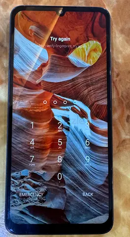 Light Used Android smartphone