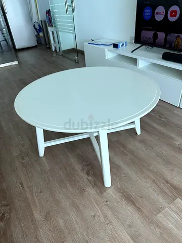 IKEA KRAGSTA Coffee Table | White Round Table | Excellent Condition