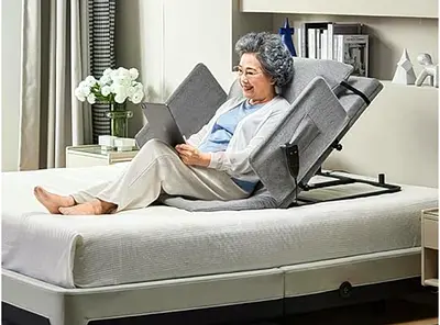 DJLOOKK The Medical Electric Bed Backrest Lift Recliner