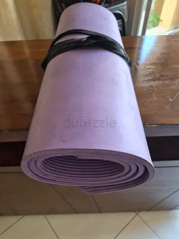 Used Purple Yoga / Exercise Mat - Thick, Good Condition