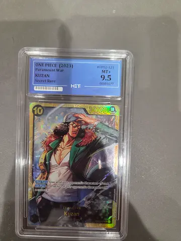 Graded One Piece Kuzan Character Card - Mint 9.5 (Encapsulated)
