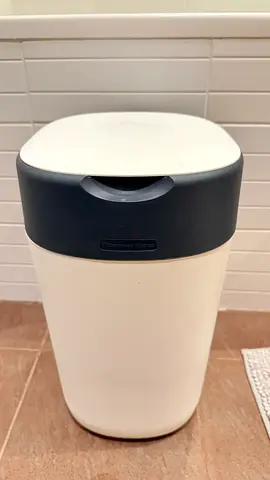 Tommee Tippee Diaper Disposal Bin - White/Grey, Good Condition
