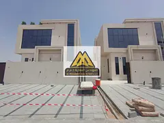 A villa is available for sale in Al Helio, Ajman, featuring a modern design and spacious layout, ide