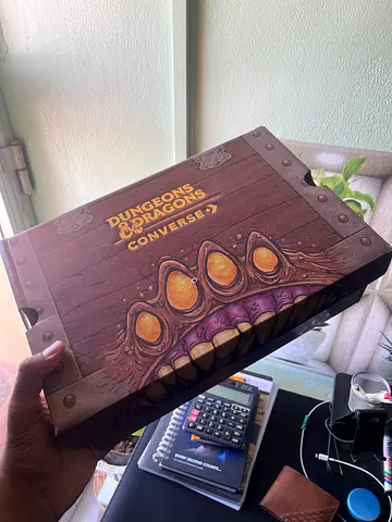 Dungeons  Dragons Collectors Box Converse Shoes