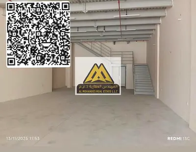 للإيجار مستودع في صناعية الجرف – عجمان الموقع: بجوار دوار المقبرة والسوق الصيني