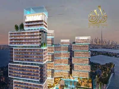 "1% شهريًا — خطة دفع 50/50 — إعفاء 4% من رسوم DLD"