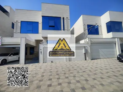 Luxury Villa for Annual Rent in Al Yasmeen – Ajman | 6 Master Bedrooms | Spacious Layout with Roof