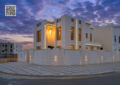 فيلا للبيع زاويه شارعين شامل رسوم التسجيل والتملك مقابل مجمع ازهى السكنى وجوار كافه الخدمات والمرافق العامه