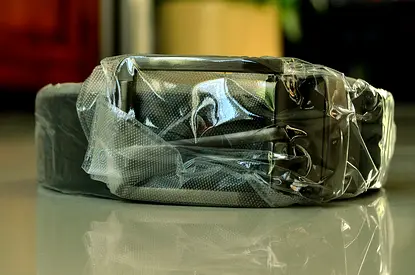 New mens leather belt (unused, still wrapped)