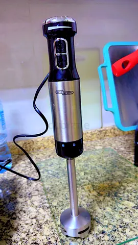 Handheld Immersion Blender — Stainless Steel, Flawless condition