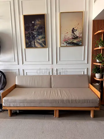 Sofa bed 220cmx 100cm solid wood