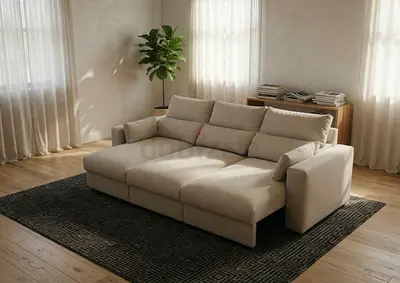 L-Shaped ikea eskilstuna L shape sofa bed under storage
