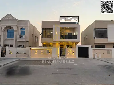Two-story villa with a roof, directly from the owner, personal finishing, on a main street, close to all services, freehold ownership for all national