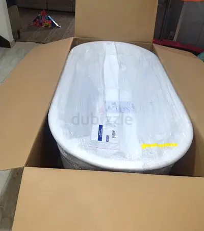 Milano Miel Freestanding Bathtub 1700 x 800 x 600 mm - Matt White