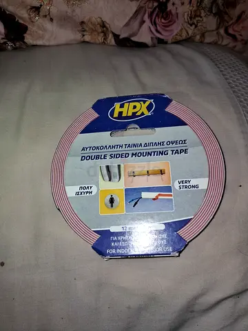 HPX Double Sided Mounting Tape - Very Strong (New Roll)