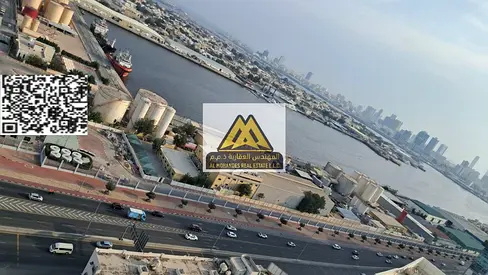 Furnished 2 Bedroom Apartment for Rent in Ajman Creek View | Balcony | 3 Bathrooms