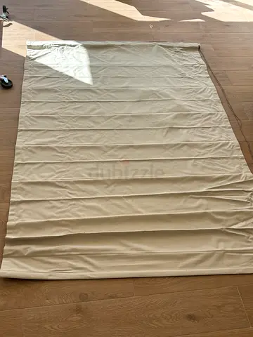 Beige Blind/curtain Panel - 1 Piece, Good Condition
