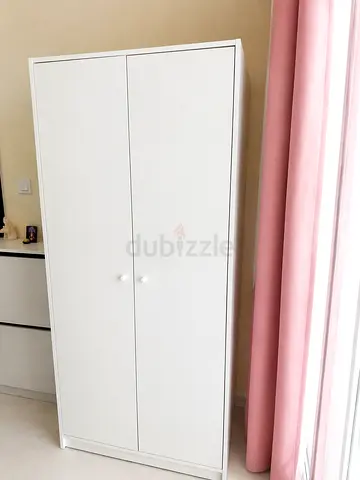 Wardrobe 2 doors white Ikea