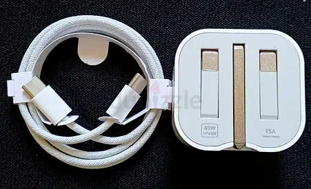 Charger iPhone 15 Pro Max 40W Original