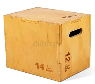 Wooden Jump Box plyometric (16x12x14)