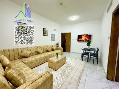 بدون عمولة - غرفة وصالة - باركنج خاص - تاور جديد - فرش جديد