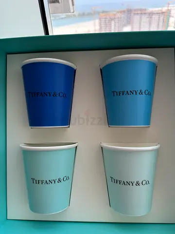 Set of 4 Tiffany  Co. Cups