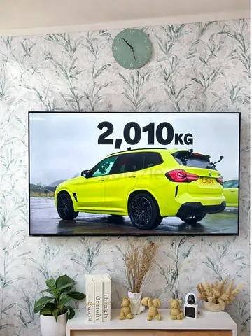 TCL 55  Wall-Mounted Smart TV - Good Condition