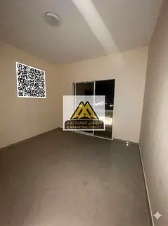 The apartment consists of two bedrooms and a spacious living room, with a closed kitchen that provid