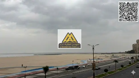 Direct Sea View, First Row Corniche | Master Bedroom | Spacious | Close to All Services | Large Area