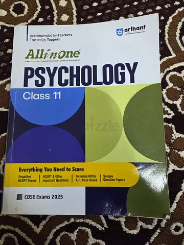 Psychology guide books class 11