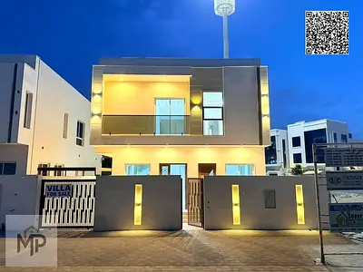 فيلا على الشارع الرئيسي، جاهزة للسكن، شاملة كافة رسوم التسجيل والملكية، في إحدى أرقى مناطق عجمان. التملك الحر