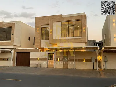 Luxury villa for sale in Al Zahia, elegant design, price includes electricity and water.