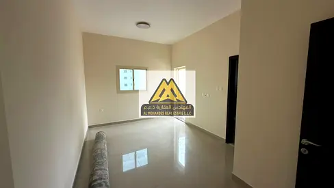 شقة غرفة وصالة للإيجار السنوي في النخيل 1 عجمان ثاني بناية من الكورنيش مساحة كبيرة وغرفة ماستر وتكييف مركزي