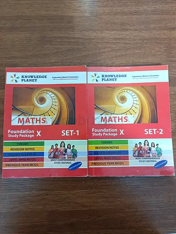 Grade X CBSE (Set-1  Set-2) Maths guide with theory, revision notes, questions with solution