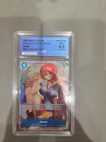 One Piece Card Game - Graded Single Card (slabbed). Nami