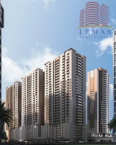 Two-bedroom in Tower B1, with city views.