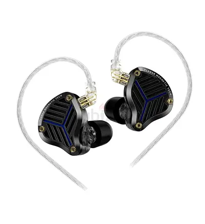KZ PRX Wired IEMS with TRN Black Pearl Cable