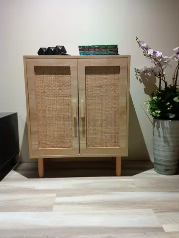 Rattan cabinet