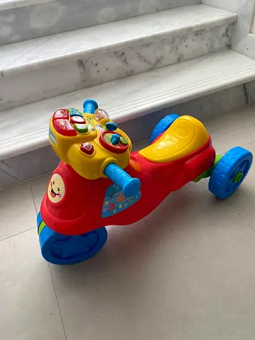 Kids Ride-On Musical Tricycle - Bright Colors, Good Condition