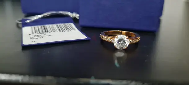 Brand new Swarovski Stilla ring with box