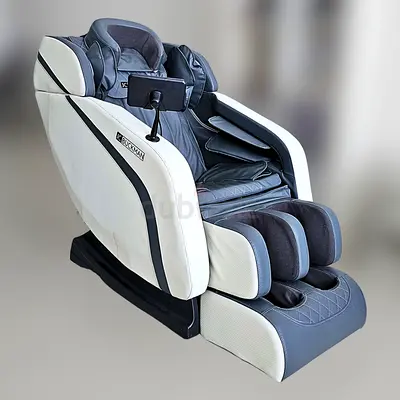 Used Full-Body Massage Chair Recliner (Beige) - Good Working Condition