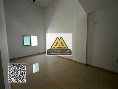 للإيجار السنوي شقة غرفة وصالة طابق أرضي في الروضة 3 – عجمان، بموقع مميز على شارع الخرطوم وقريبة من شارع الشيخ عمار، مع سهولة الوصول إلى الشارقة ودبي.