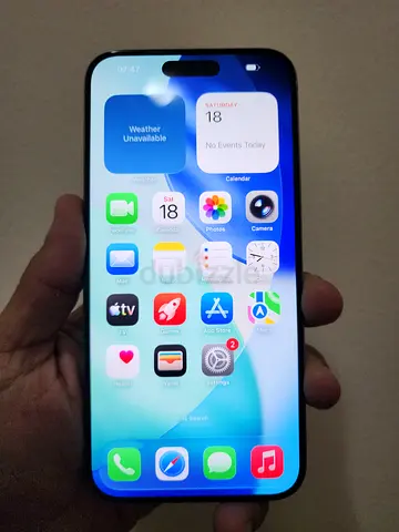 Iphone 15 pro max 512Gb dual esim condition 10/10 display message only