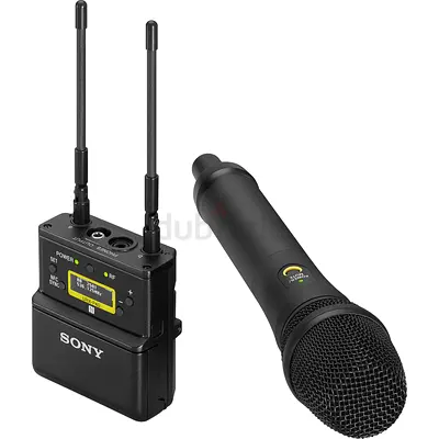 Sony UWP-D22 Camera-Mount Wireless Cardioid Handheld Microphone System (Brand New)